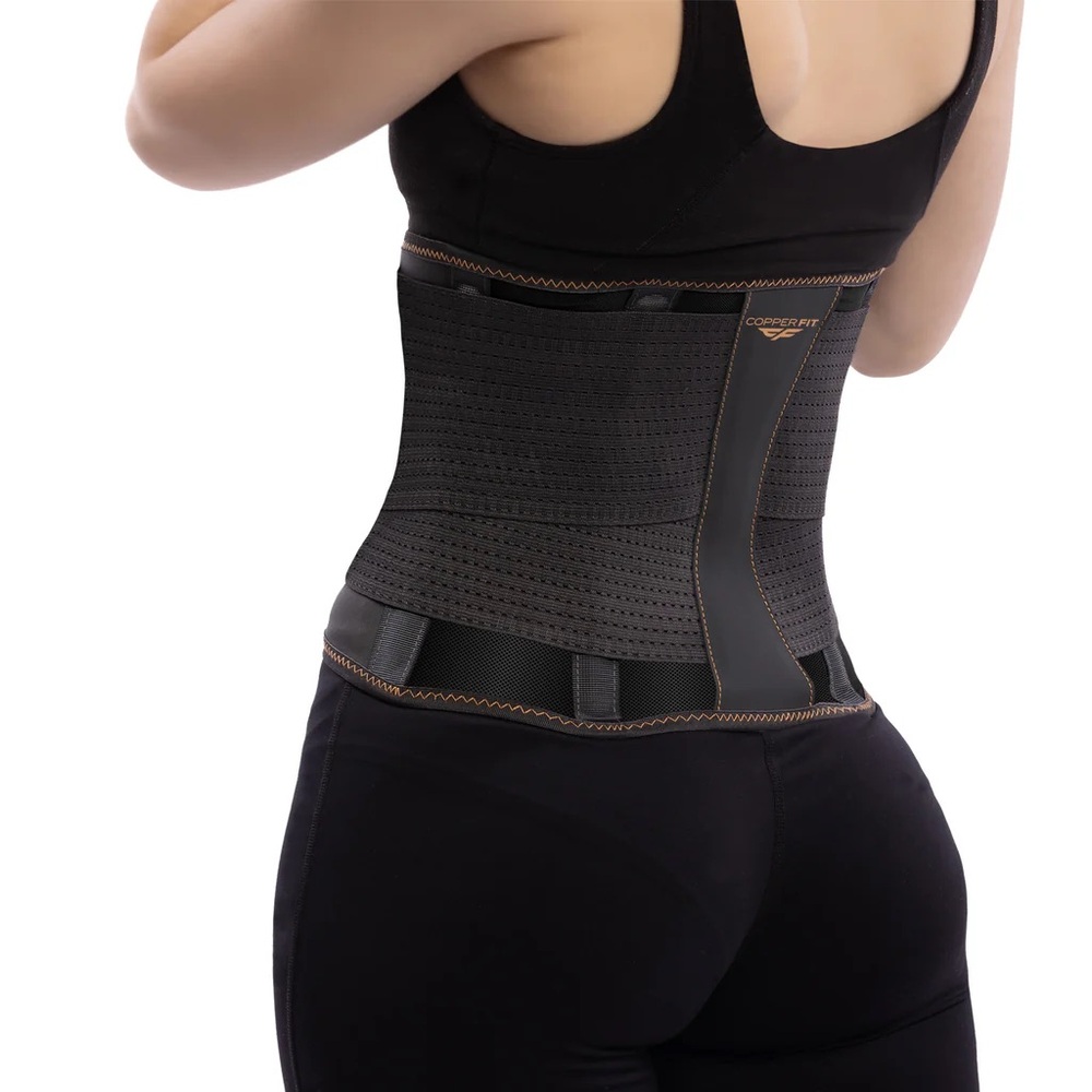 Black Waist Trainer Support Belt